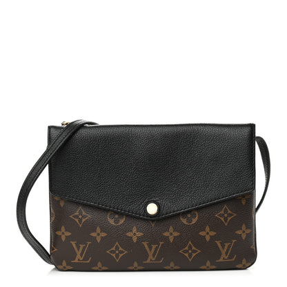 Louis Vuitton Monogram Twice Pochette Black 1 of 10