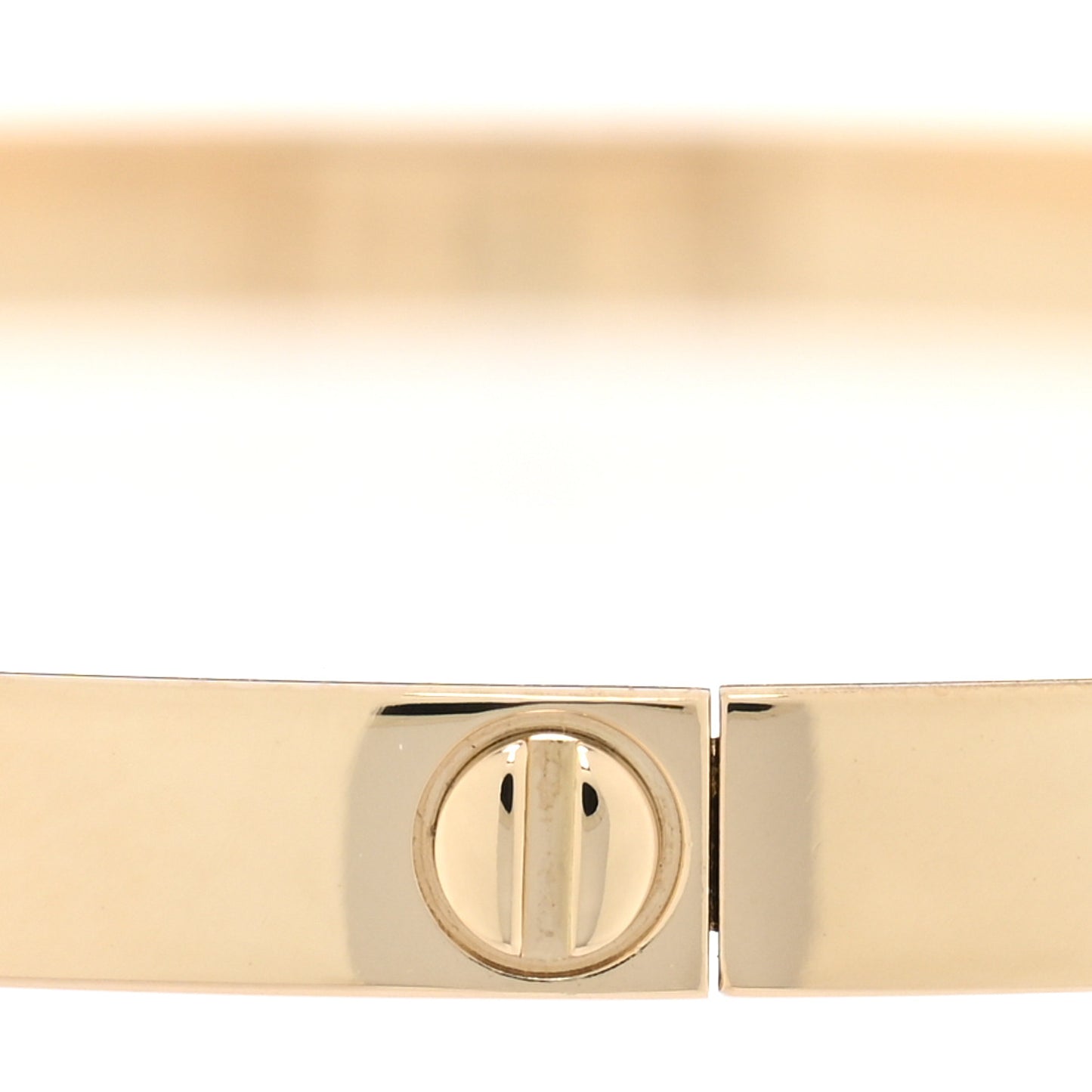 18K Yellow Gold Small LOVE Bracelet 18