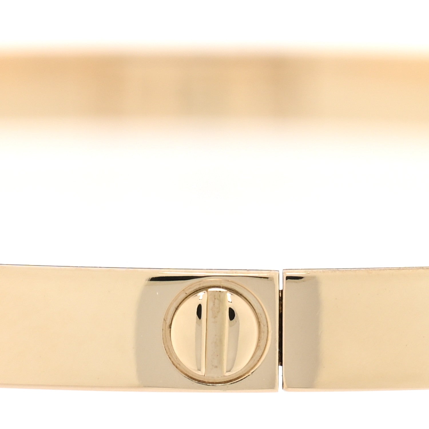 Cartier 18K Yellow Gold Small LOVE Bracelet 18 5 of 8