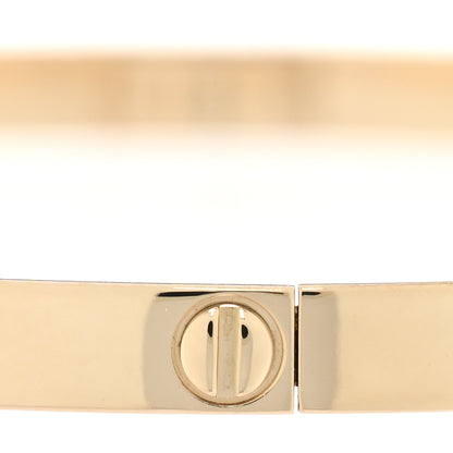 Cartier 18K Yellow Gold Small LOVE Bracelet 18 5 of 8
