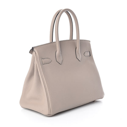 Hermes Togo Birkin 30 Gris Tourterelle 3 of 34