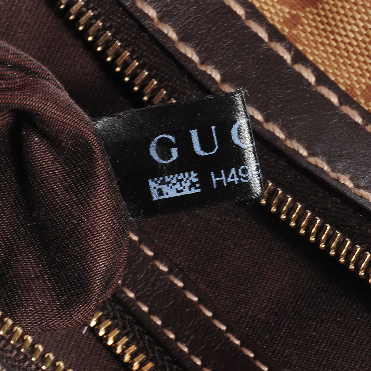 Crystal Monogram Mix Medium Boston Brown