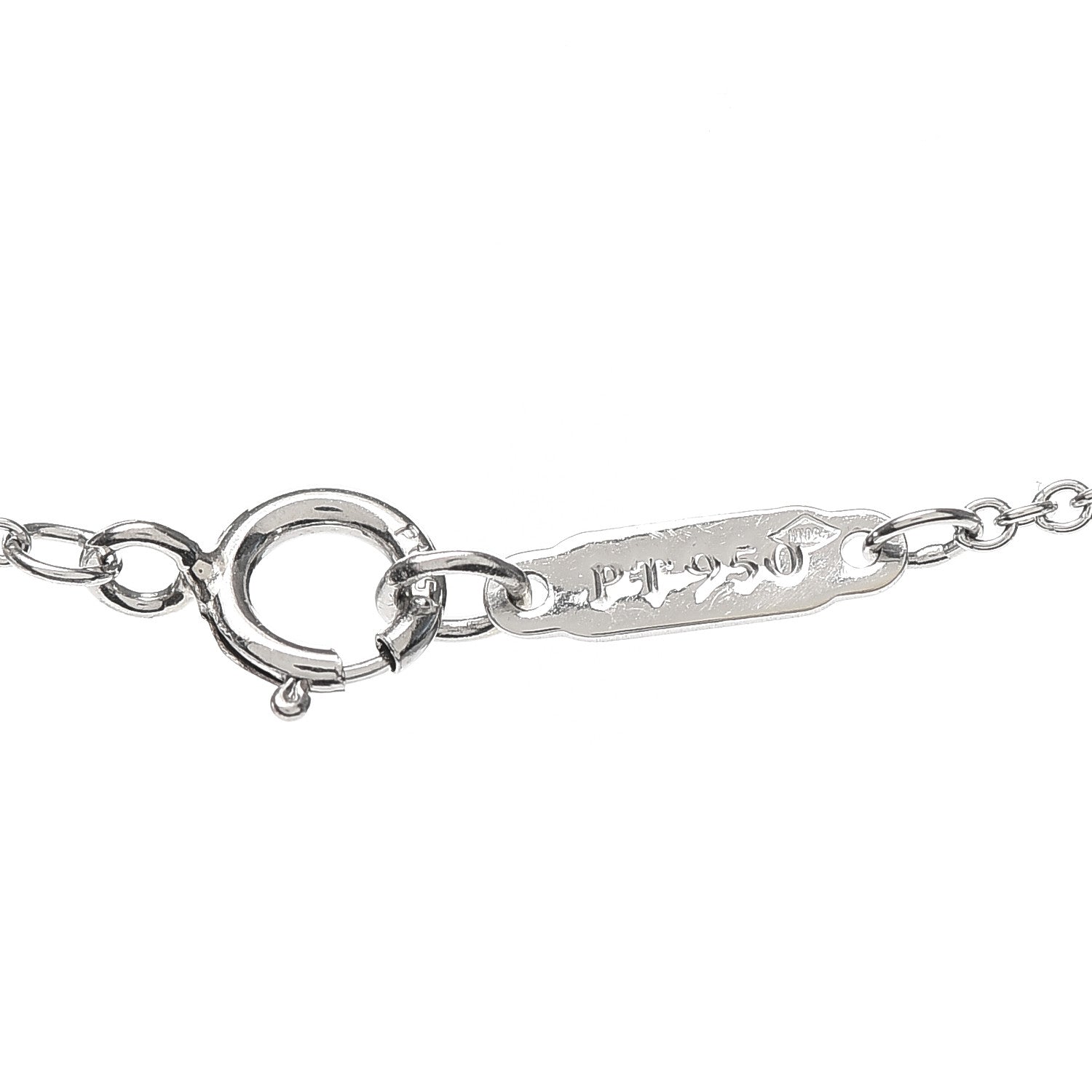 Tiffany Platinum Diamond Small Victoria Necklace 5 of 6