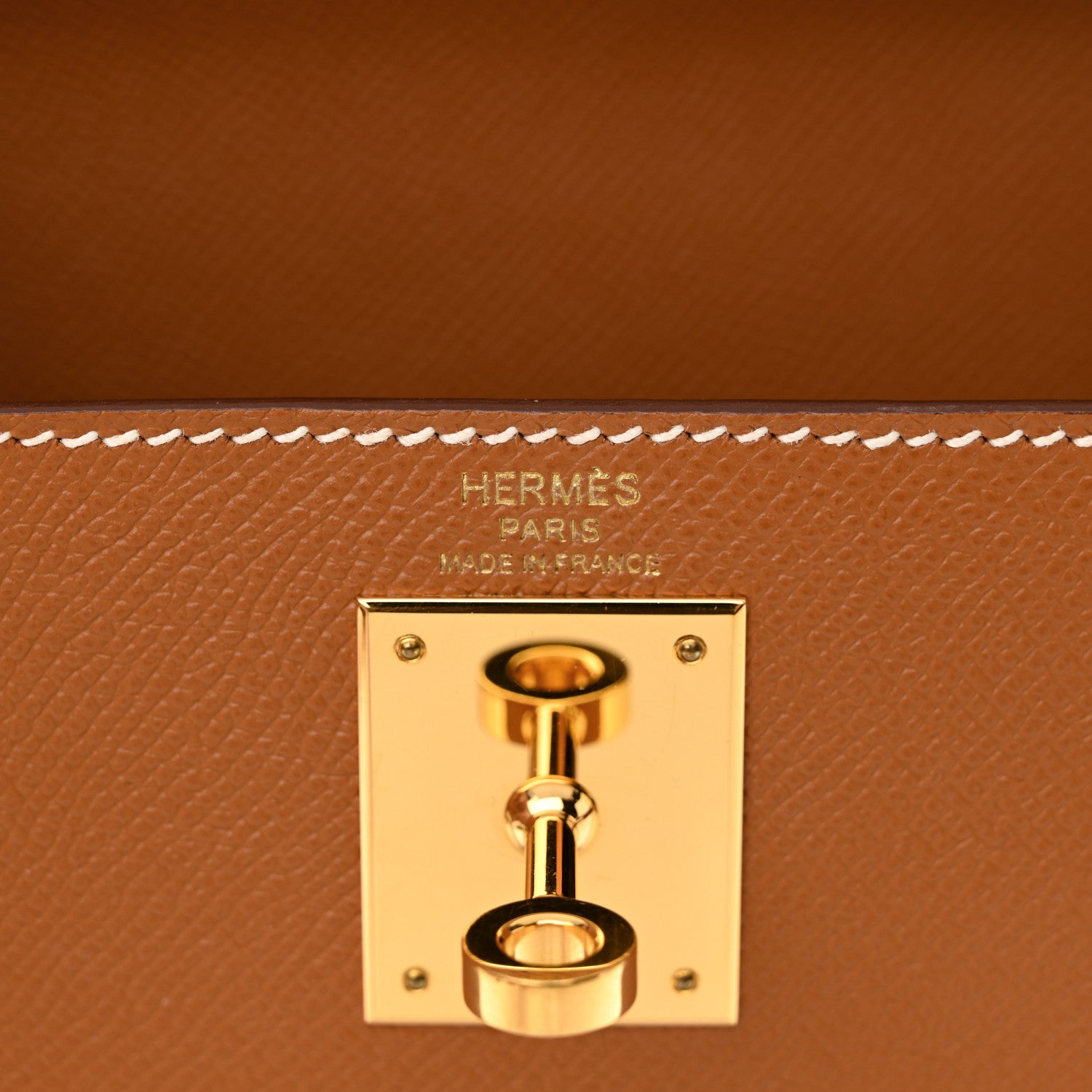 Hermes Epsom Kelly Sellier 28 Cognac 6 of 12