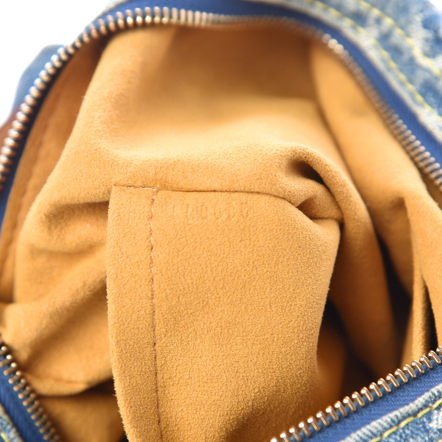 Monogram Denim Baggy PM Blue