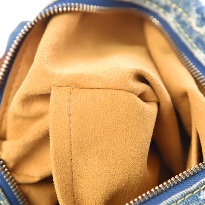 Louis Vuitton Monogram Denim Baggy PM Blue 7 of 11