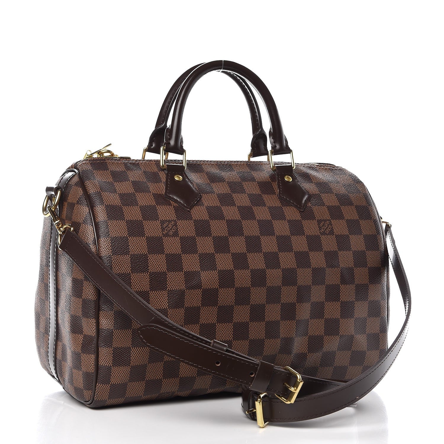 Louis Vuitton Damier Ebene Speedy Bandouliere 30 4 of 11