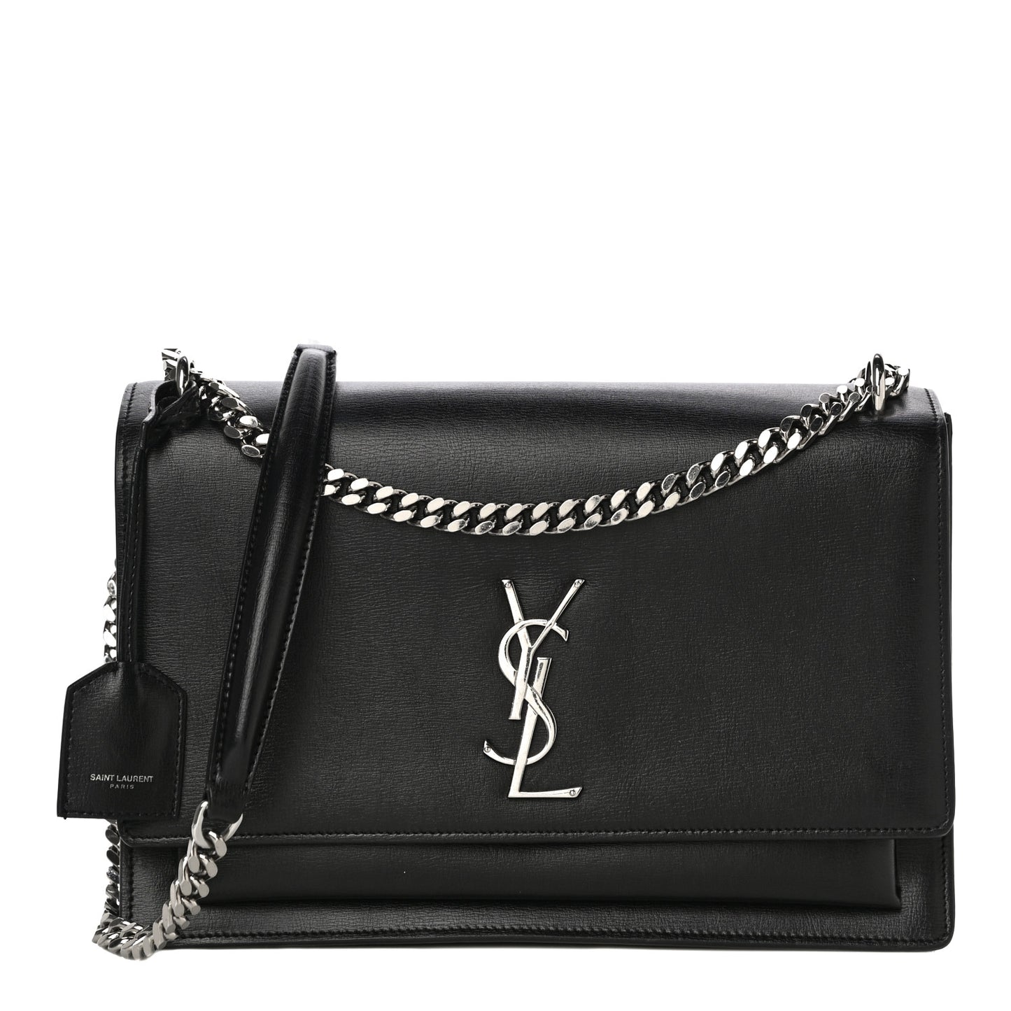 Calfskin Medium Monogram Sunset Black