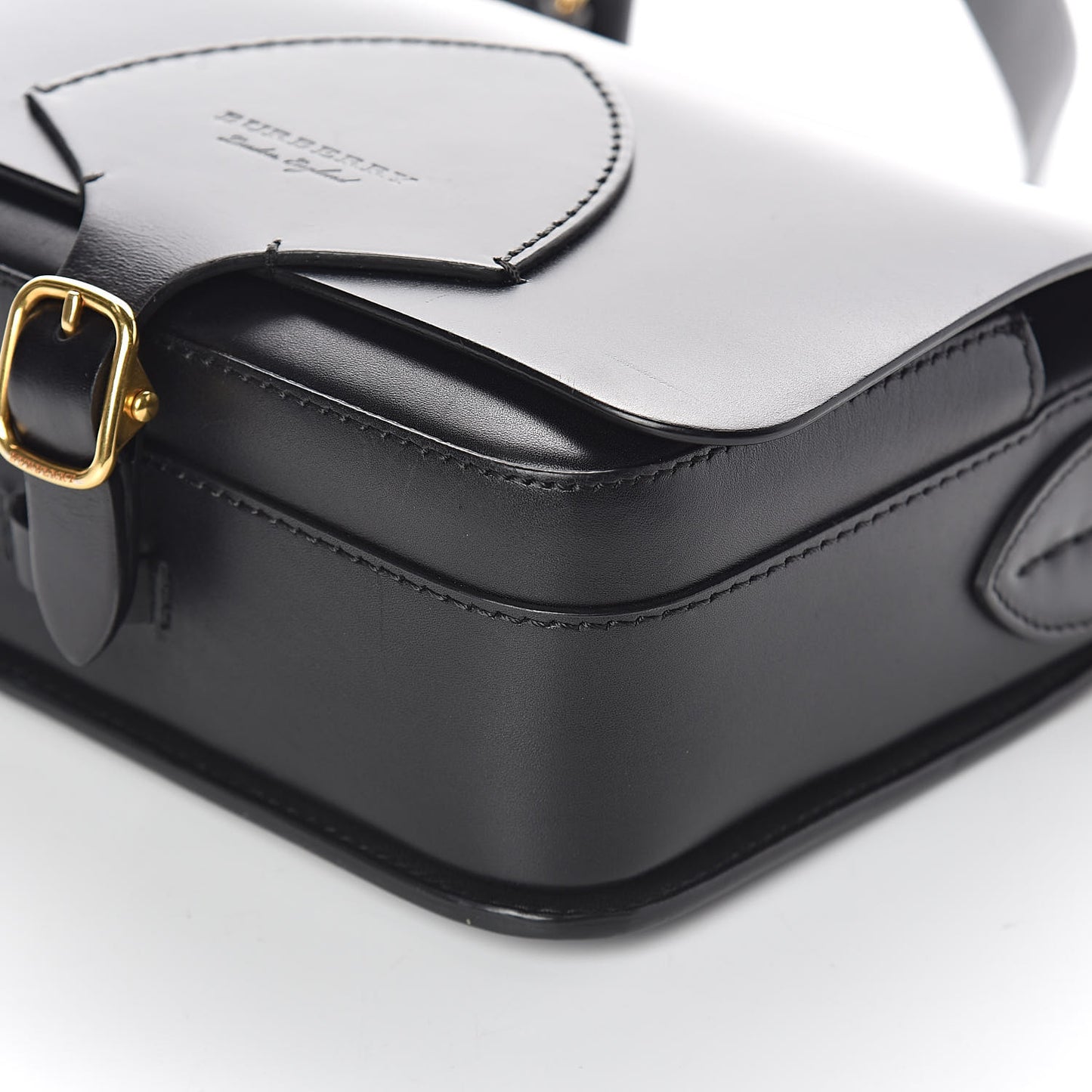 Supple Bridle Square Satchel Black