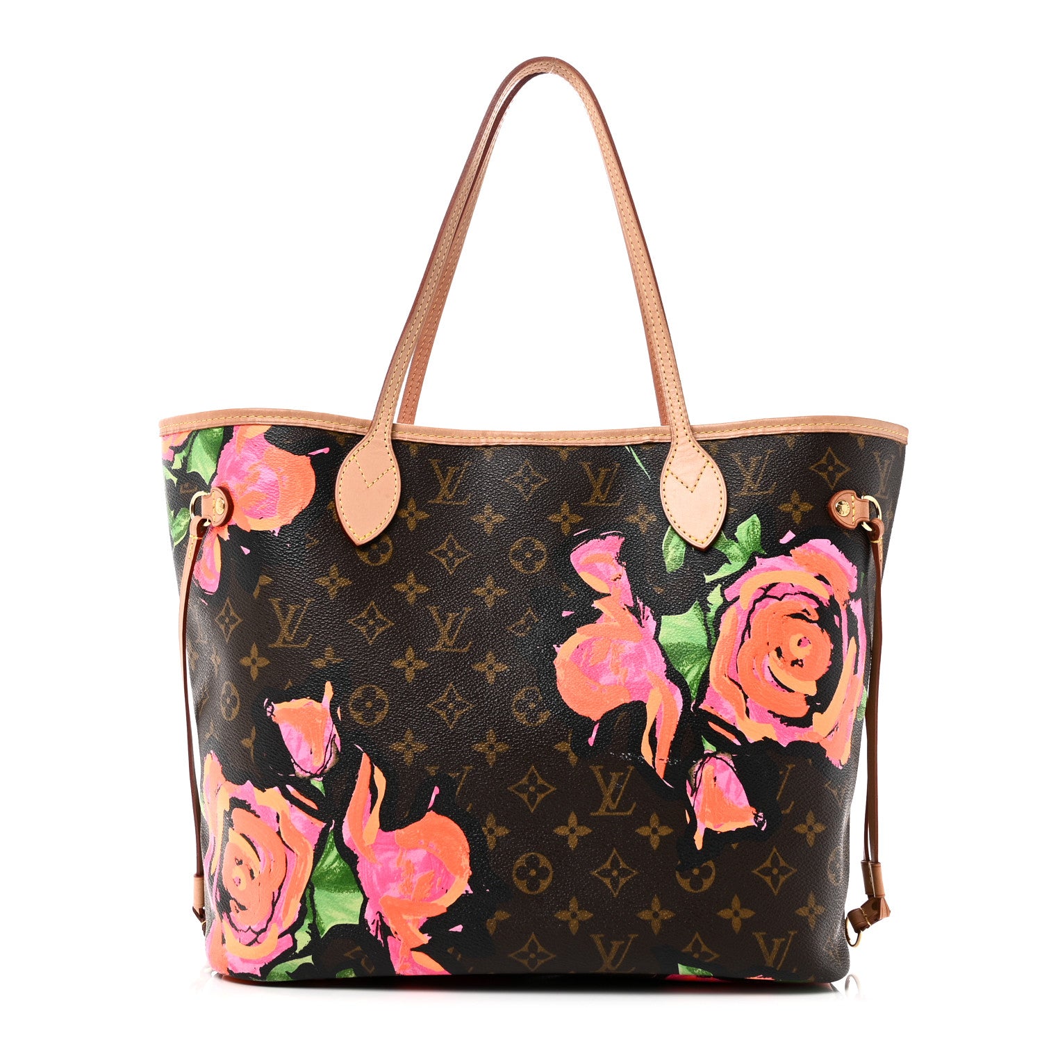 Louis Vuitton Monogram Roses Neverfull MM 1 of 10