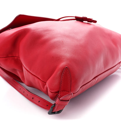 Bottega Veneta Nappa Intrecciato Backpack China Red 11 of 18