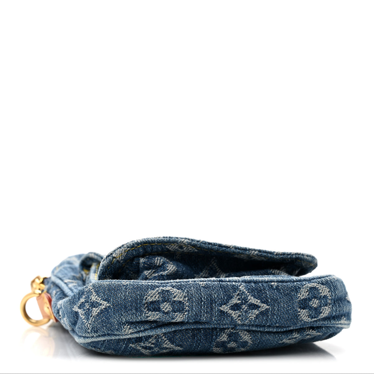 Louis Vuitton Denim Fairfax Pochette Blue 4 of 12