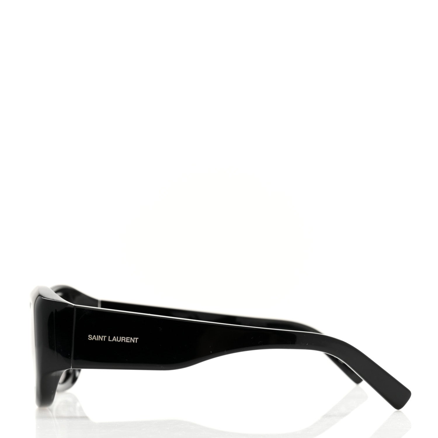 Saint Laurent Acetate Cat Eye Sunglasses SL498 Black 3 of 7