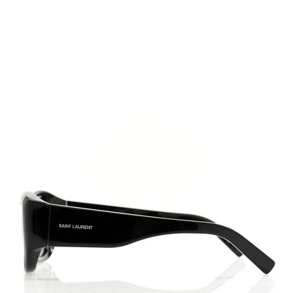 Saint Laurent Acetate Cat Eye Sunglasses SL498 Black 3 of 7