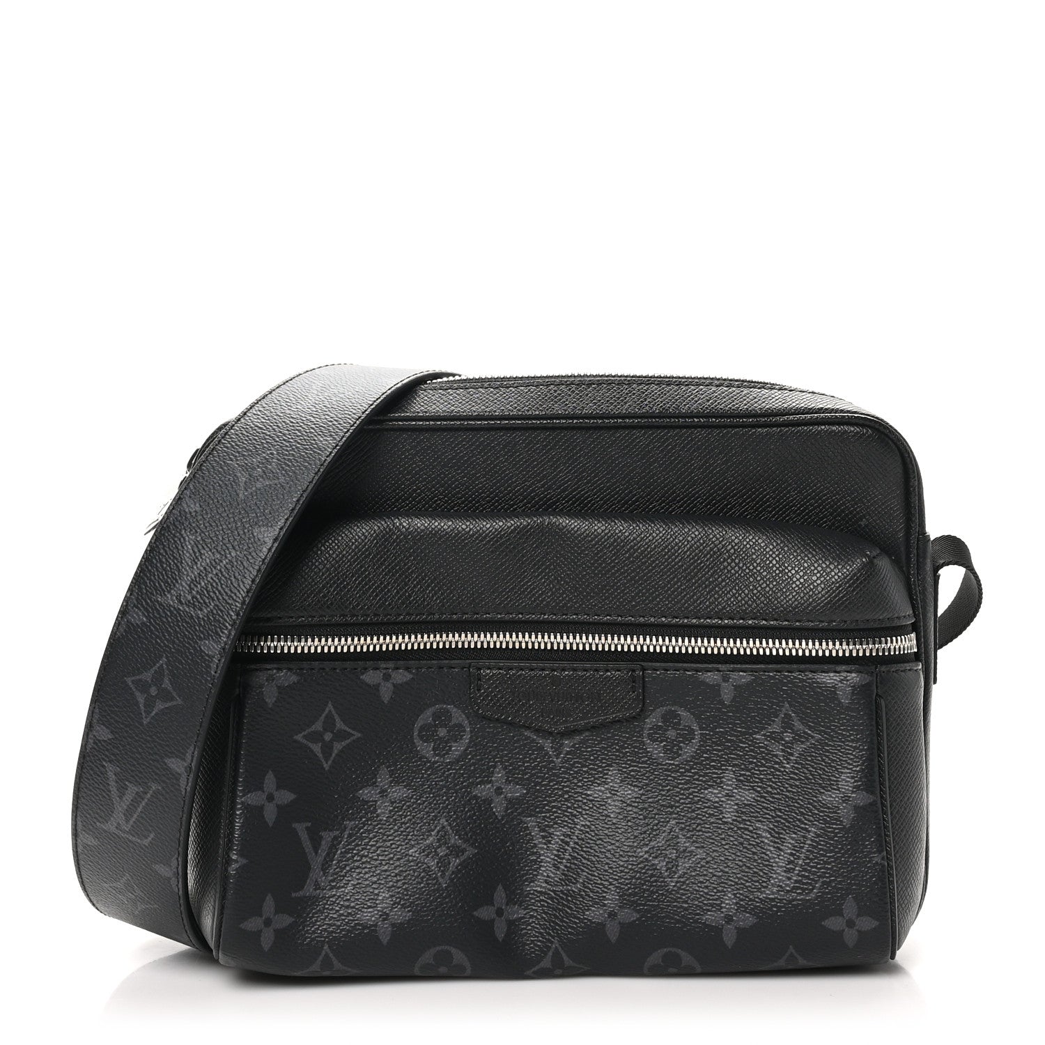 Louis Vuitton Taiga Monogram Eclipse Outdoor Messenger Black 1 of 8