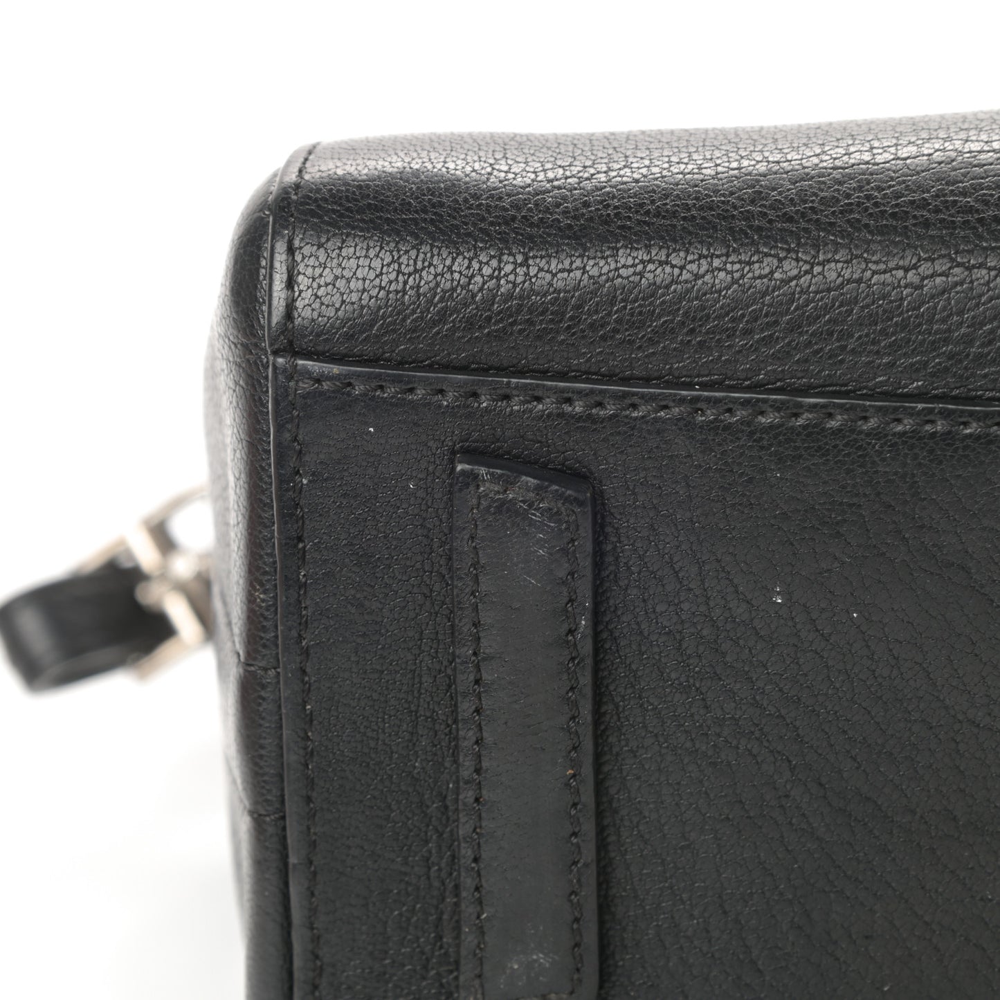 Sugar Goatskin Mini Antigona Black