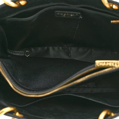 Chanel Caviar Quilted Grand Shopping Tote GST Black 5 of 11