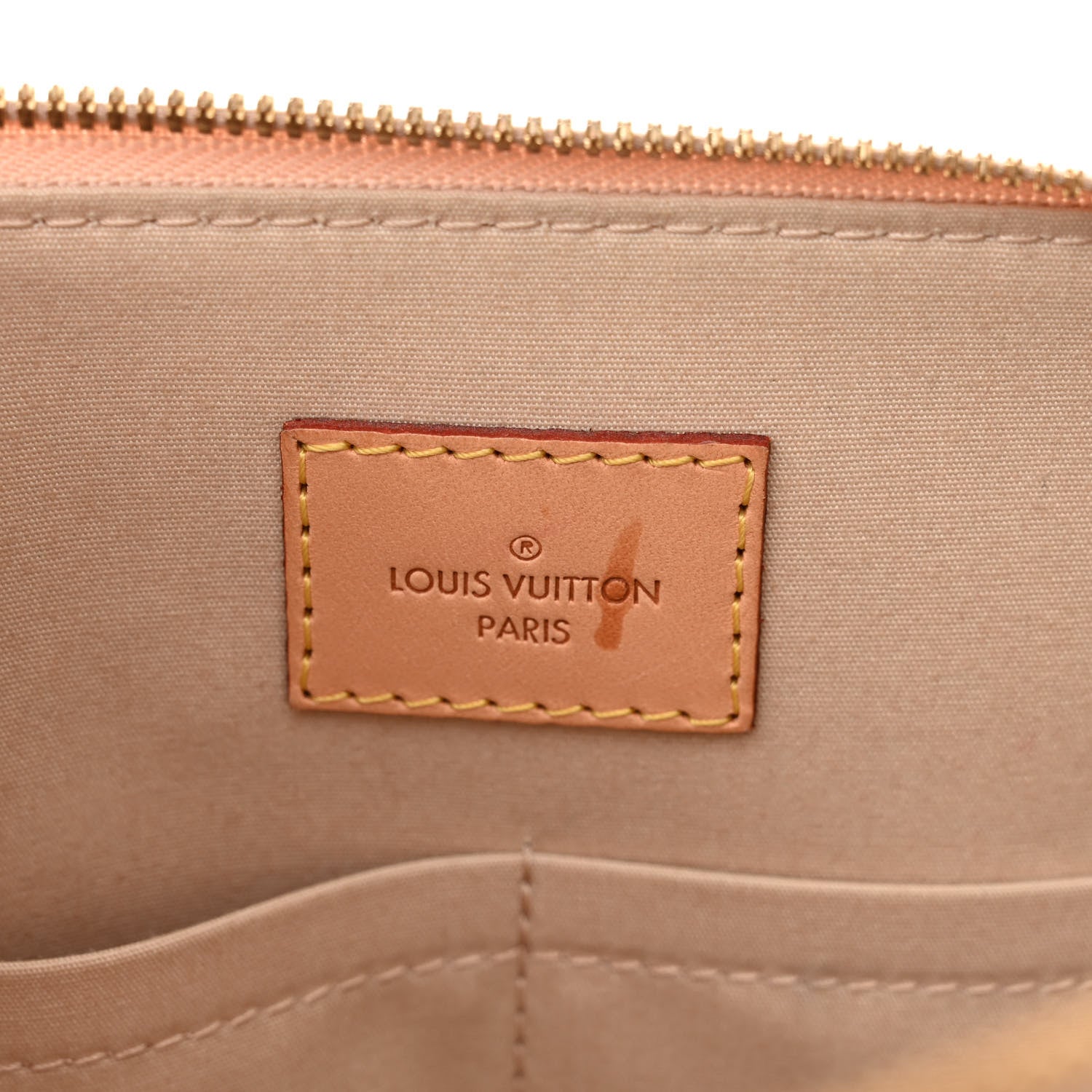 Louis Vuitton Vernis Alma PM Citrine 6 of 16