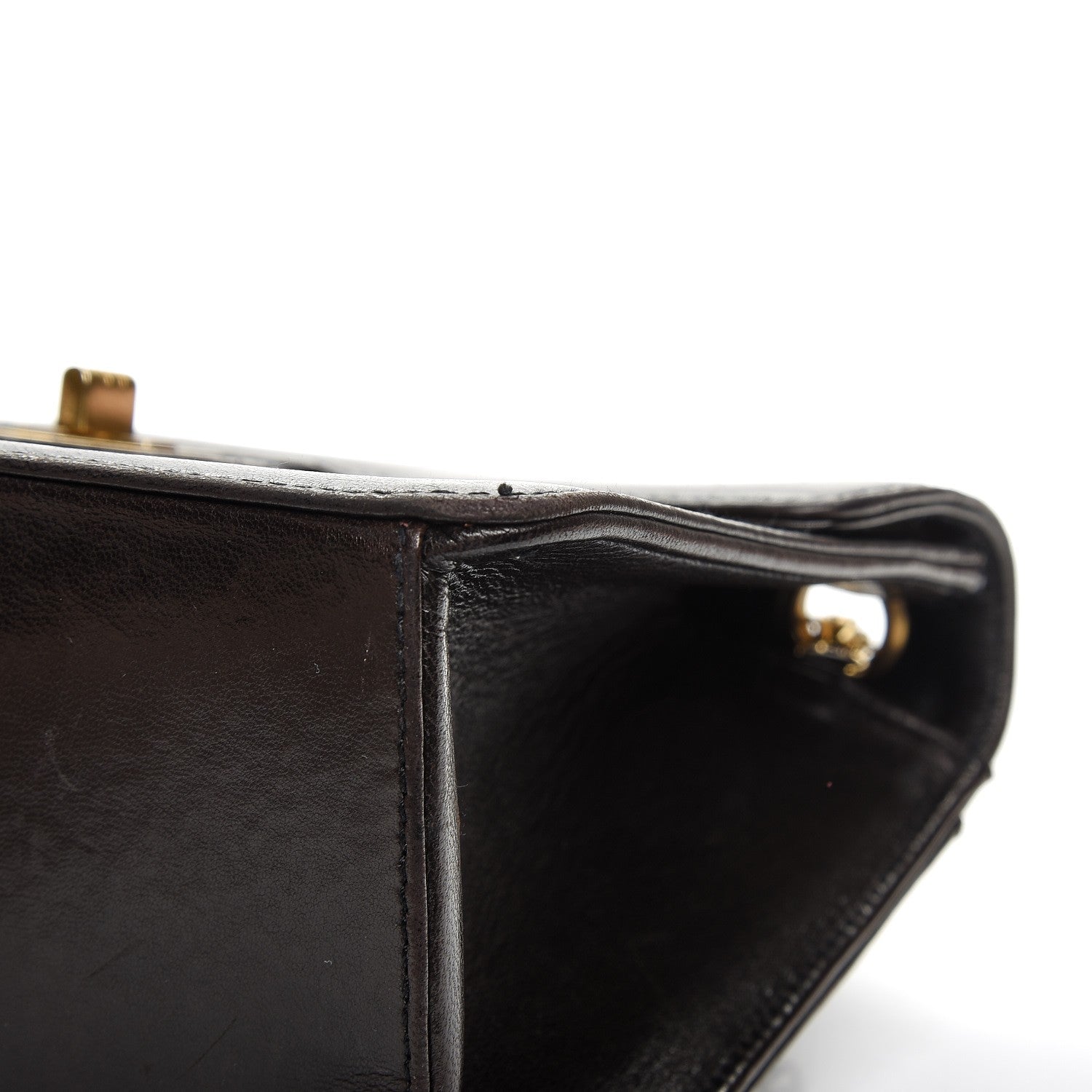 Chanel Lambskin Mademoiselle Shoulder Bag Black 11 of 20