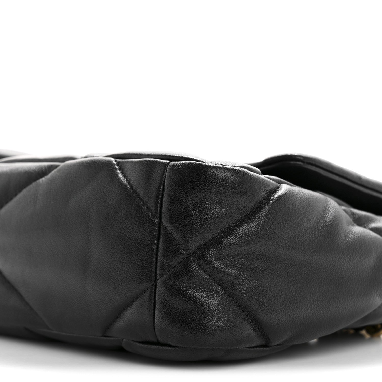 Chanel Lambskin Quilted Medium Chanel 19 Flap Black 10 of 13