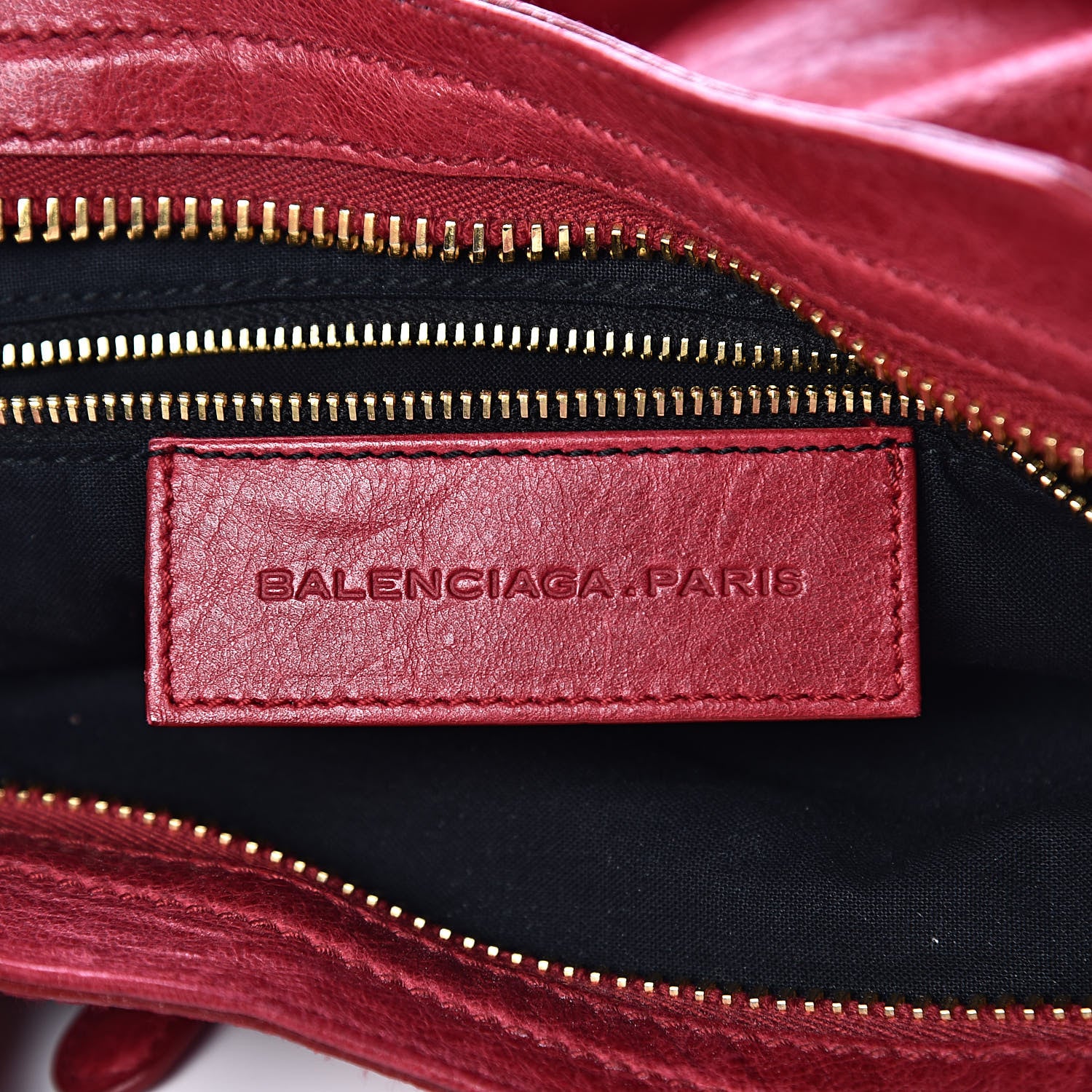 Balenciaga Agneau Giant 12 Gold Hardware City Pourpre 6 of 10