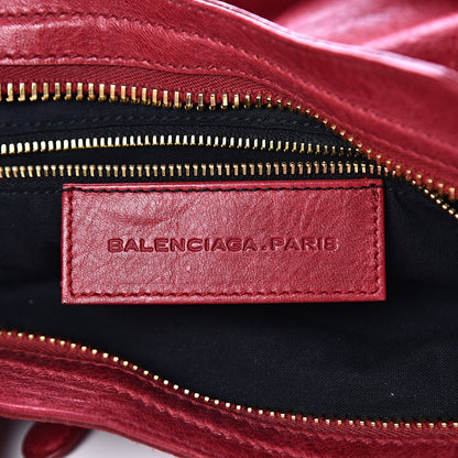 Balenciaga Agneau Giant 12 Gold Hardware City Pourpre 6 of 10