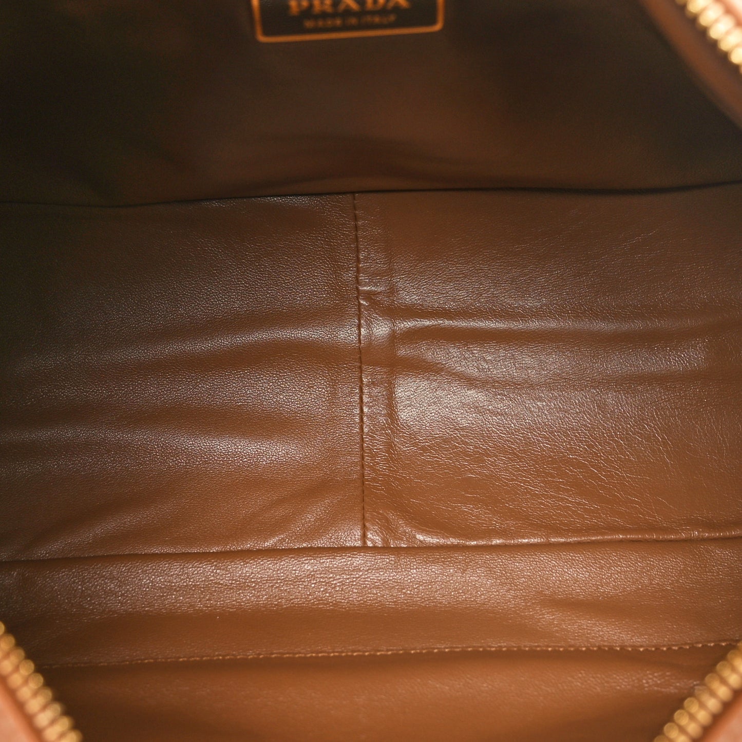 Soft Calfskin Large Aimee Shoulder Bag Caramel