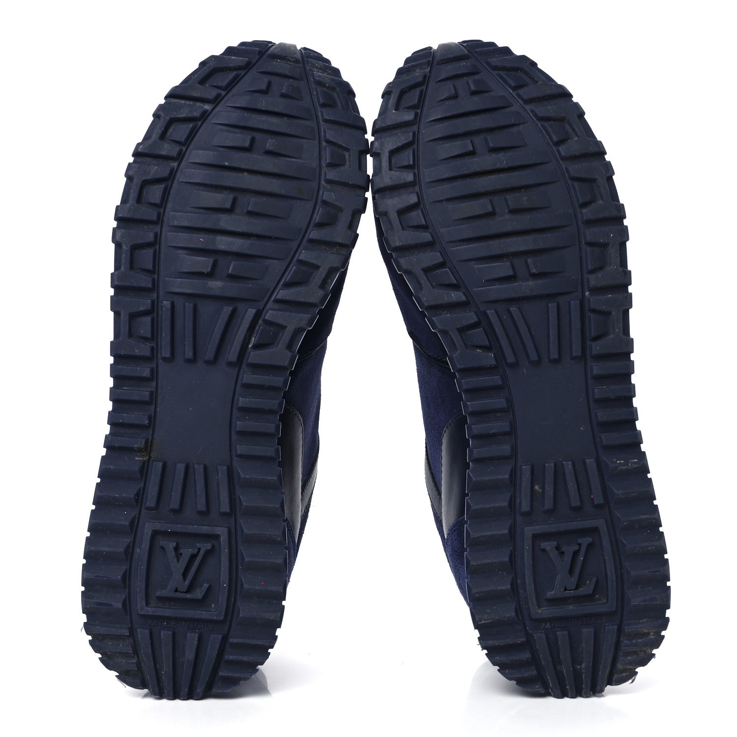 Louis Vuitton Suede Run Away Sneakers 37 Blue 5 of 8