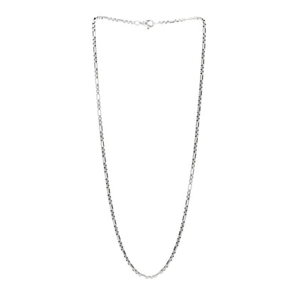David Yurman Sterling Silver 3mm Open Station Box Chain Necklace 22" 3 of 4