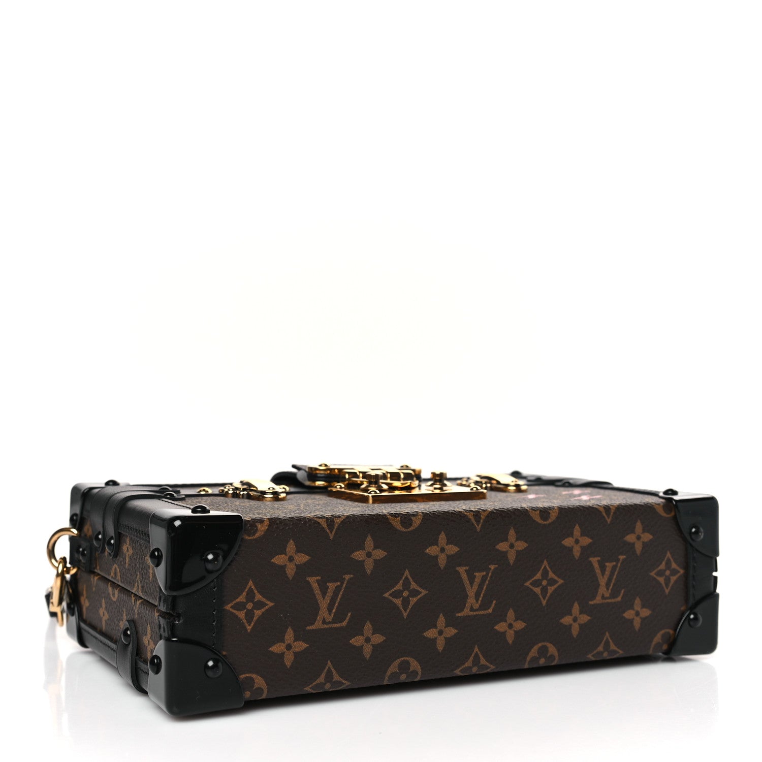Louis Vuitton Monogram Petite Malle Black 4 of 9