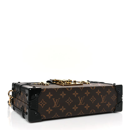 Louis Vuitton Monogram Petite Malle Black 4 of 9