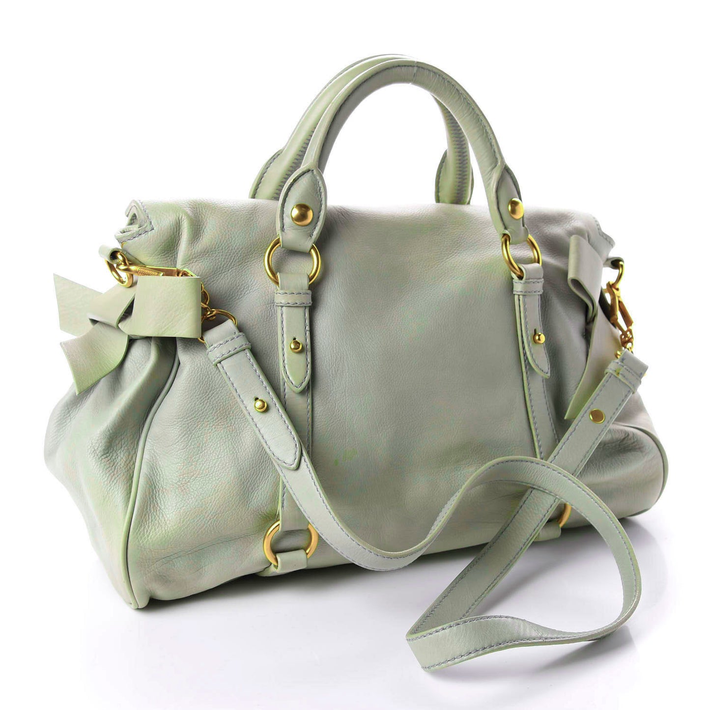 Vitello Bow Bag Nube