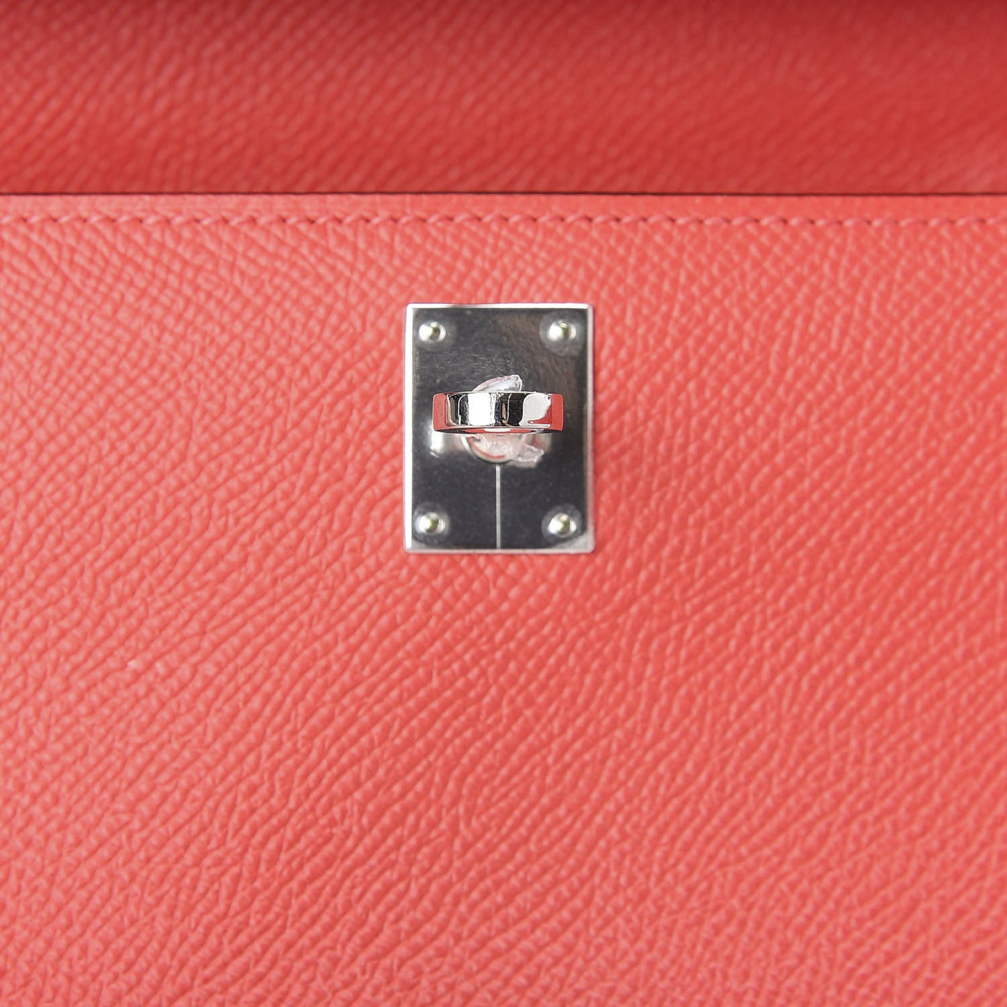 Epsom Kelly Pochette Clutch Rose Jaipur