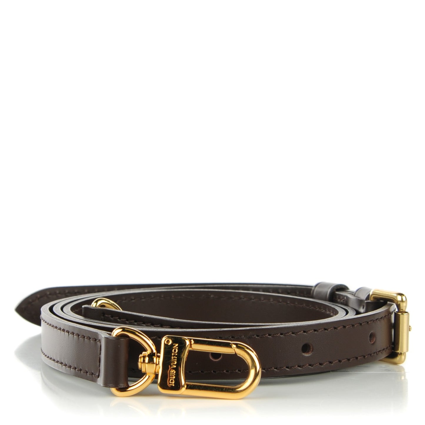 Calfskin 16mm Adjustable Shoulder Strap Brown