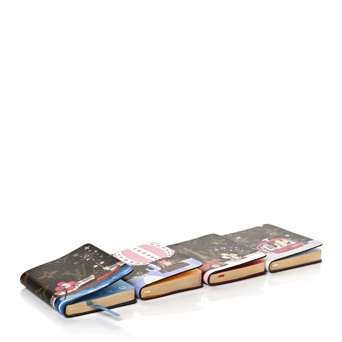 Monogram 2019 Christmas Animation Set of 4 Mini Jules Notebooks