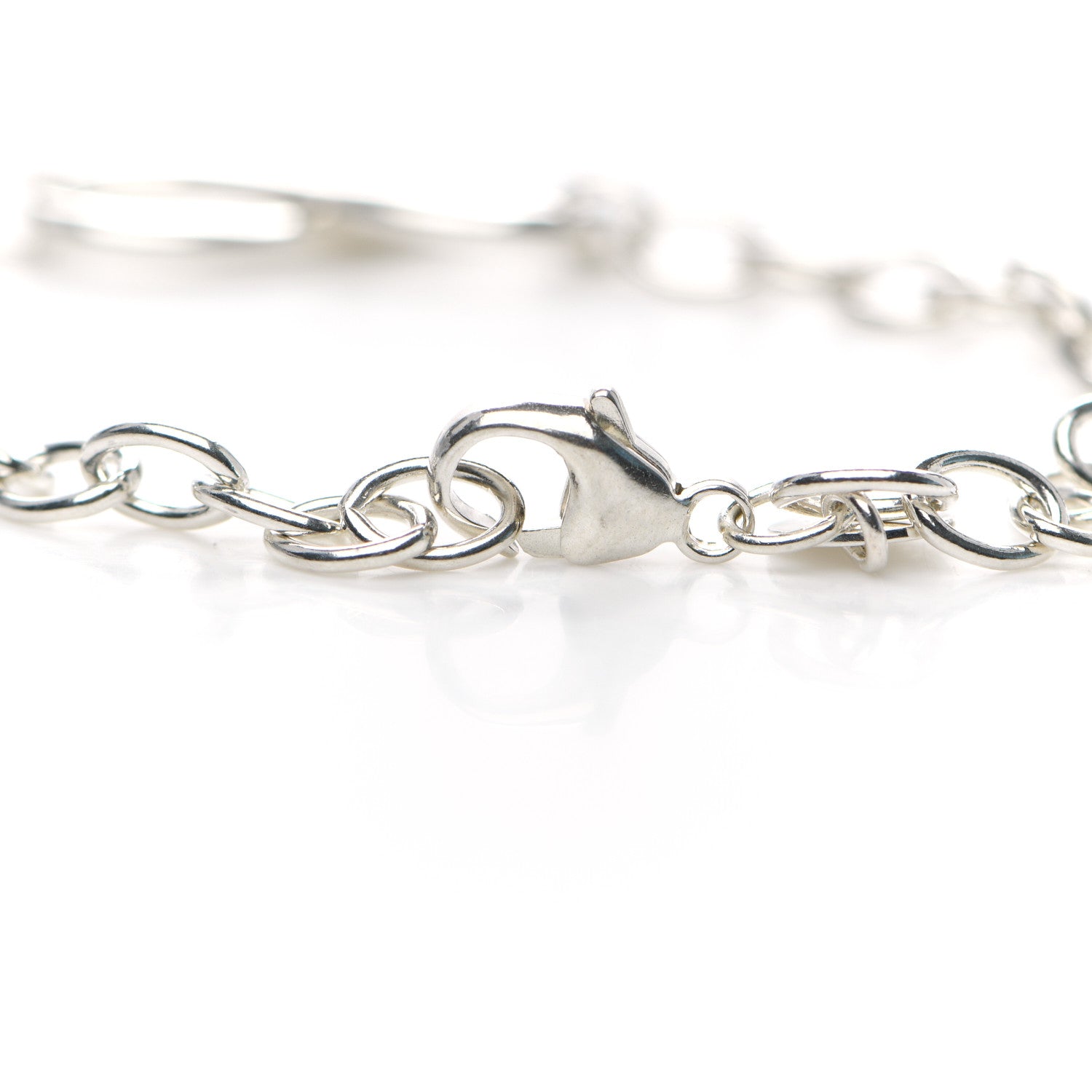 Tiffany Sterling Silver Infinity Chain Bracelet 4 of 7