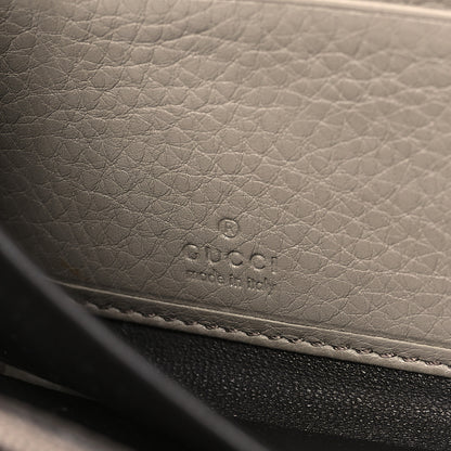 Gucci Calfskin Soho Zip Around Wallet Gray 6 of 6