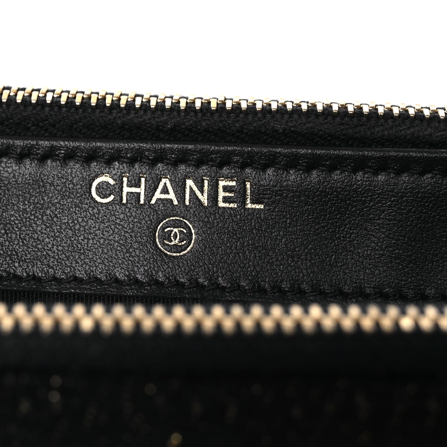 Canvas Small Deauville Clutch With Chain Navy