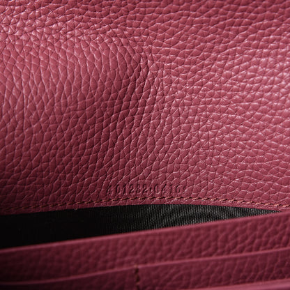 Gucci Cellarius Calfskin GG Marmont Chain Wallet Dry Rose 6 of 9