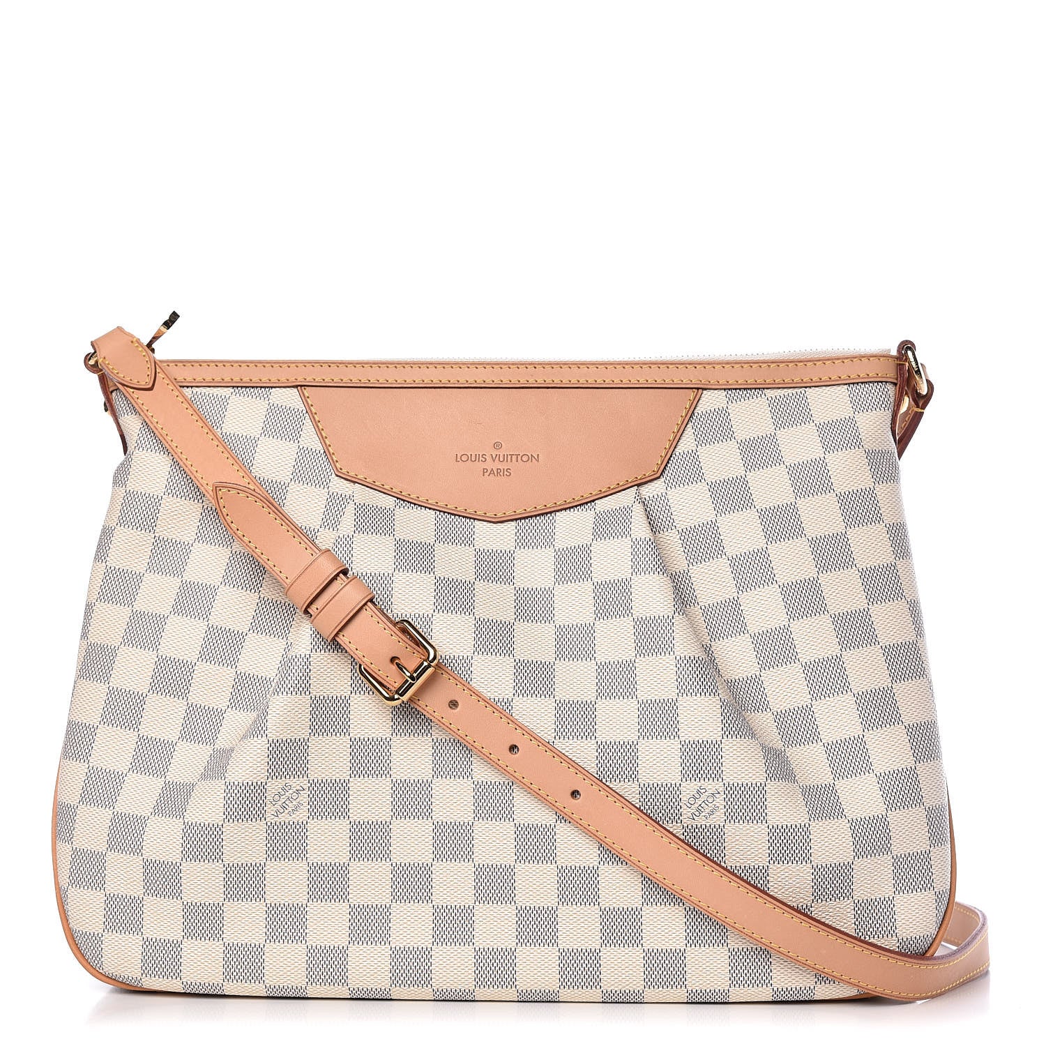 Louis Vuitton Damier Azur Siracusa MM 1 of 9