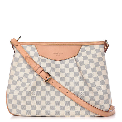 Louis Vuitton Damier Azur Siracusa MM 1 of 9