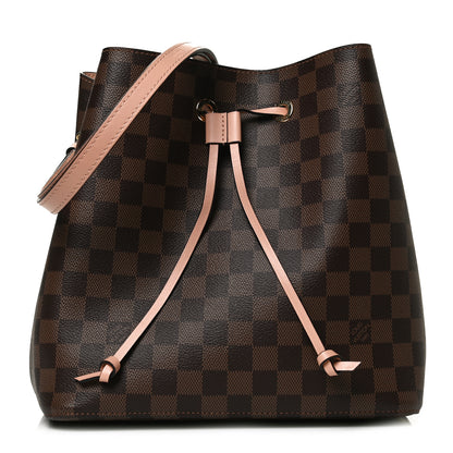 Louis Vuitton Damier Ebene Neonoe MM Venus Pink 1 of 9