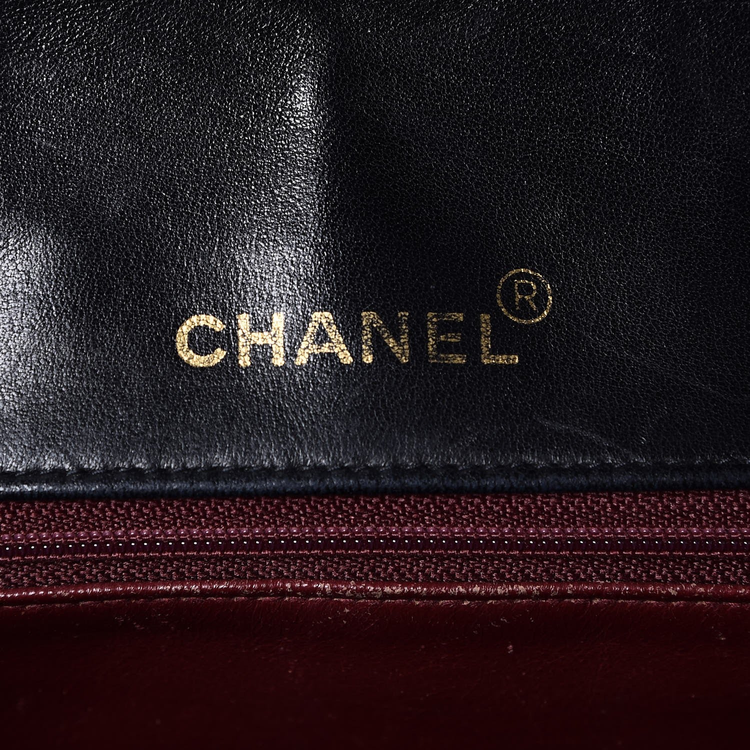 Chanel Lambskin Quilted XL Jumbo Single Flap Black 7 of 9