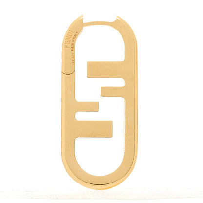 Fendi Metal FF O'Lock Single Earring Gold 4 of 6