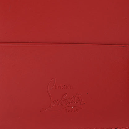 Christian Louboutin Calfskin Studded Loubipass Passport Holder Black 6 of 7