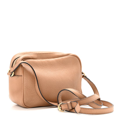 Gucci Pebbled Calfskin Small Soho Disco Bag Camelia 3 of 13