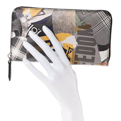 Fendi Zucchino FF Freedom Zip Around Wallet Multicolor 2 of 7