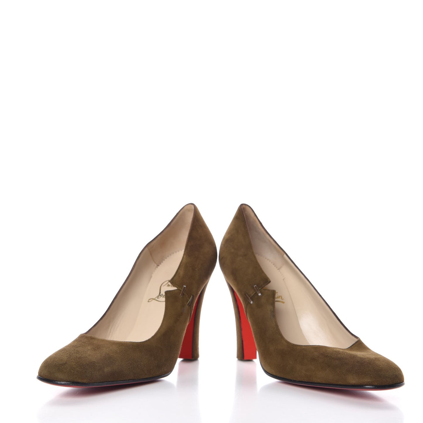 Suede Pumps 38 Green