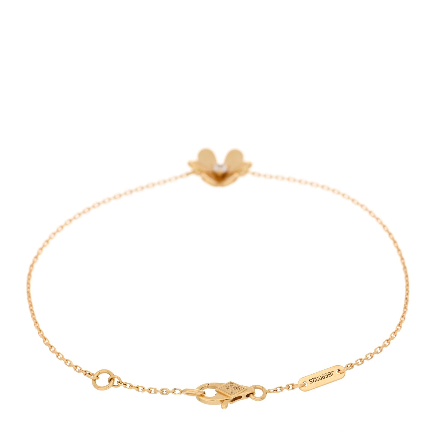 18K Yellow Gold Diamond Mini Frivole Bracelet