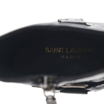 Saint Laurent Calfskin West Harness Boots 36 Black 8 of 8